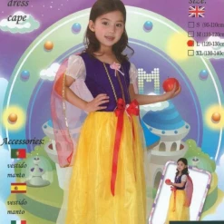 Dormar Children's And Infants Childs Snow White Princess Costume