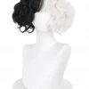 Jocelyn Luo Fairytale & Mystical Short Curly Cruella Bob Wig