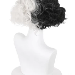 Jocelyn Luo Fairytale & Mystical Short Curly Cruella Bob Wig