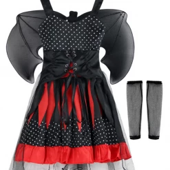 Malltop Bat Princess Costume Halloween