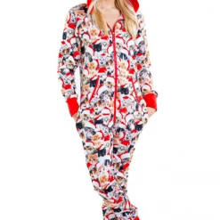 Global Lover Meow-y Christmas Onesie Celebrations