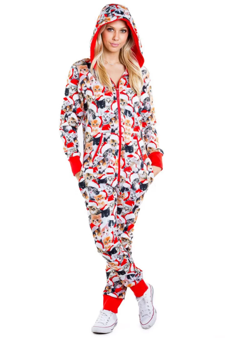 Global Lover Meow-y Christmas Onesie Celebrations 3 Global Lover Meow-y Christmas Onesie Celebrations