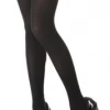Hosiery Zocks Black 80 Denier Opaque Nylon Tights 2 Hosiery Zocks Black 80 Denier Opaque Nylon Tights