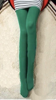 Zocks Green 80 Denier Opaque Nylon Tights Hosiery 3 Zocks Green 80 Denier Opaque Nylon Tights Hosiery