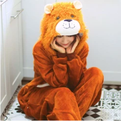 Annecart Fluffy Lion Onesie Onesies