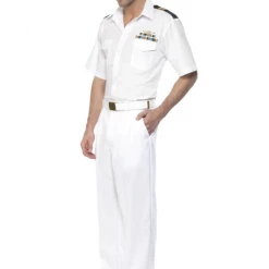 Smiffys Top Gun Captain Costume 80's - 90's Workout & Hiphop