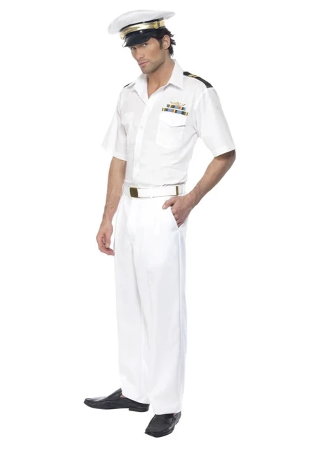 Smiffys Top Gun Captain Costume 80's - 90's Workout & Hiphop 4 Smiffys Top Gun Captain Costume 80's - 90's Workout & Hiphop