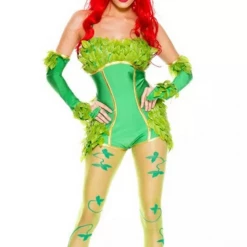 Malltop Poison Ivy Costume Adults 9 Malltop Poison Ivy Costume Adults