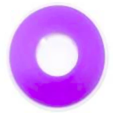 Party Lens #43 Solid Purple Contact Lenses
