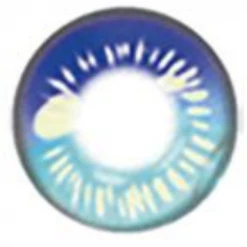 Hurly-Burly (D) Anime & Video Games Blue Anime Contact Lenses