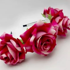 Annecart Deep Pink Rose Headband