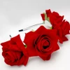 AnneCart Bright Red Rose Headband Headbands 2 AnneCart Bright Red Rose Headband Headbands