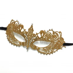 Annecart Masks & Eyemasks Gold Lace Masquerade Mask
