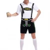 Hurly-Burly Simple "Beer" Lederhosen Oktoberfest Costumes And Accessories