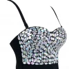 Malltop Crystal Jewelled Bralette