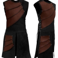 Malltop International Black And Brown Medieval Tunic