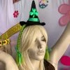 Hurly-Burly Shamrock Witches Hat With Green Plaits 2 Hurly-Burly Shamrock Witches Hat With Green Plaits