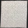 Hurly-Burly (b) Bandanas Black And White Pawprint Bandana
