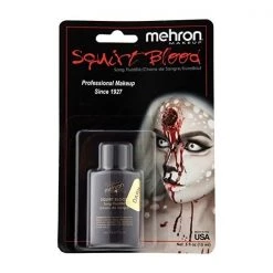 Hurly-Burly Special FX Makeup Mehron Dark Squirt Blood 15ml
