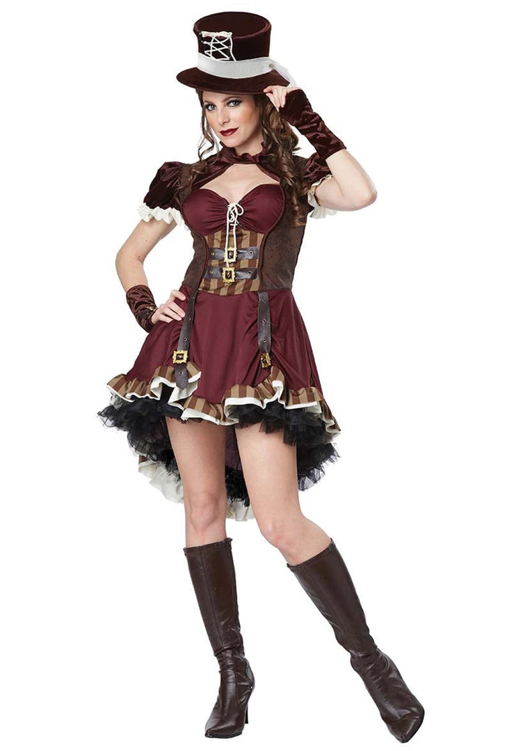 Malltop Deluxe Steampunk Dress 3 Malltop Deluxe Steampunk Dress