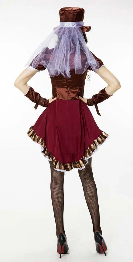 Malltop Deluxe Steampunk Dress 4 Malltop Deluxe Steampunk Dress
