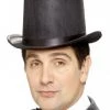 Smiffys Stovepipe Top Hat Hats & Headwear