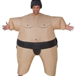 Smart Mascots Inflatable Sumo Wrestler Costume Bucks Party Costumes