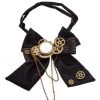 AnneCart Steampunk Cogs And Clocks Bowtie (G)