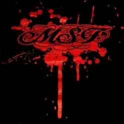 Hurly-Burly Mens Large Skull Monster Screen Factor T-shirt