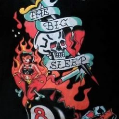 Hurly-Burly T-Shirts Mens The Big Sleep Monster Screen Factor T-shirt