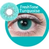 Dinna Freshtone Super Naturals: Turquoise Contact Lenses