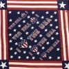 Hurly-Burly (b) I Love The USA Bandana Bandanas