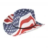 AnneCart 4th Of July USA Flag Cowboy Hat