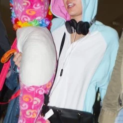 Instyles Onesies Blue And Pink Unicorn Onesie