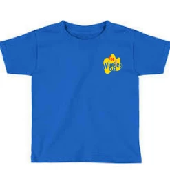 Hurly-Burly Movies & TV The Wiggles: Blue Short Sleeved T-Shirt