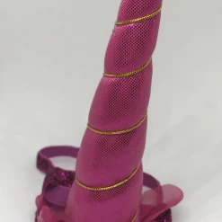 Hurly-Burly (D) Dark Pink Unicorn Horn