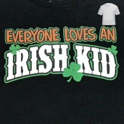Hurly-Burly (D) Saint Patrick's Day Everyone Loves An Irish Kid - Kid's T-shirt