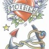 Tinsley Special FX Makeup Heart/Anchor - Vintage - Temporary Tattoo