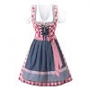 Malltop Deluxe Red Checked Dirndl With Apron