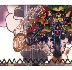 Hurly-Burly Stitched Tattoo Purse