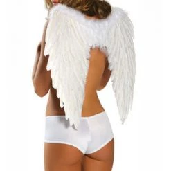 Sweidas Extra Large 54cm X 60cm White Angel Wings