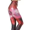 AnneCart Red Galaxy Leggings