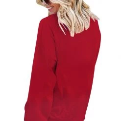 Hurly-Burly Santa Face Long Sleeved Christmas Shirt