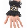 AnneCart Steampunk Leather Lace Bracelet (B)