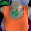 Craft Jewellery Beaded Shamrock Necklace