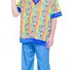 Tomfoolery 60's - 70's Disco & Hippie Far Out Man! Hippie Costume