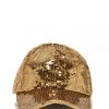 Hurly-Burly (D) Gold Sequin Cap Festival Wear
