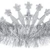 Dormar Silver Tiara With Tinsel