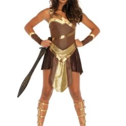 Leg Avenue International Golden Gladiator Costume
