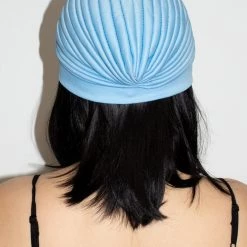 Jacky Wang Hair Accessories Light Blue Turban
